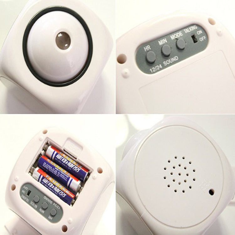 Multi-function LED Projection Alarm Clock Voice Talking Clock Image 4