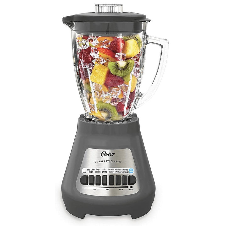 Oster Classic 8-Speed Blender Glass Jar 700W Duralast All Metal Drive BLSTMEGG000 Image 1