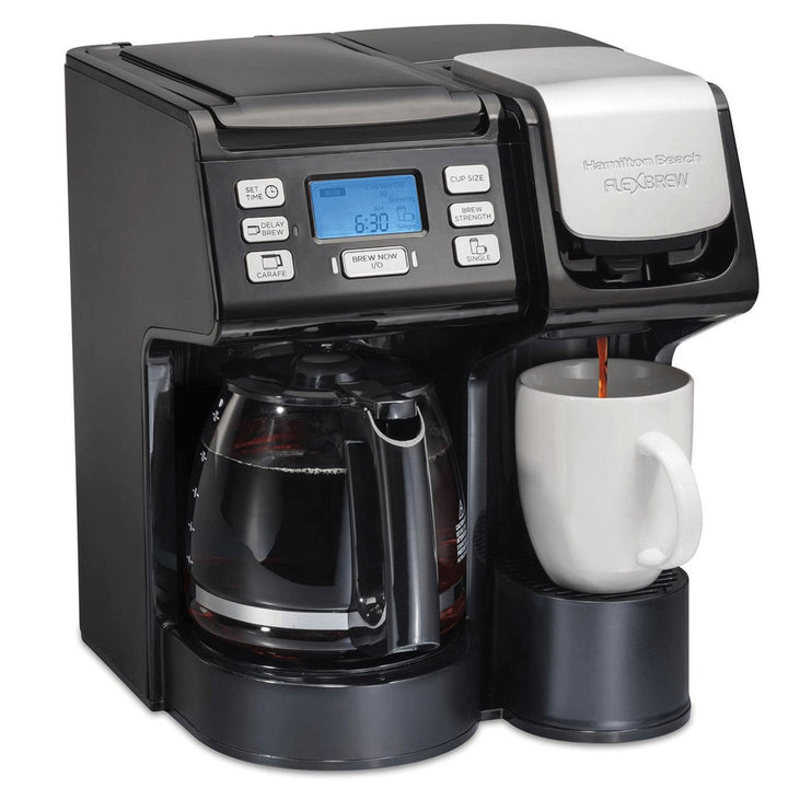 Hamilton Beach FlexBrew Trio K-Cup/12-Cup/Single Serve Coffee Maker Image 1