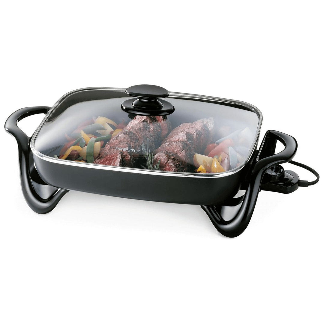 Presto 16-Inch Extra Large Non-Stick Skillet with Glass Lid Image 6