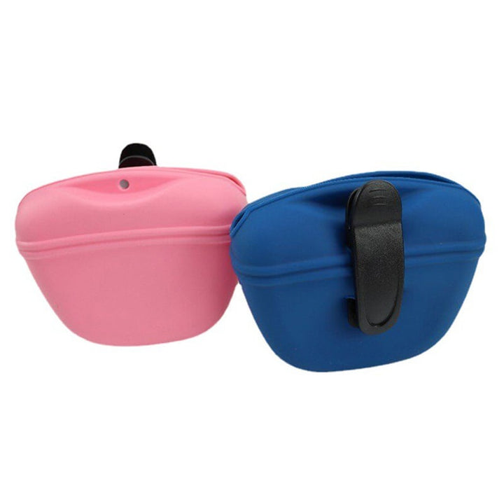 Pet Treat Training Waist Bag Silicone Portable Food Pouch for Dogs Outdoor Agile Image 4