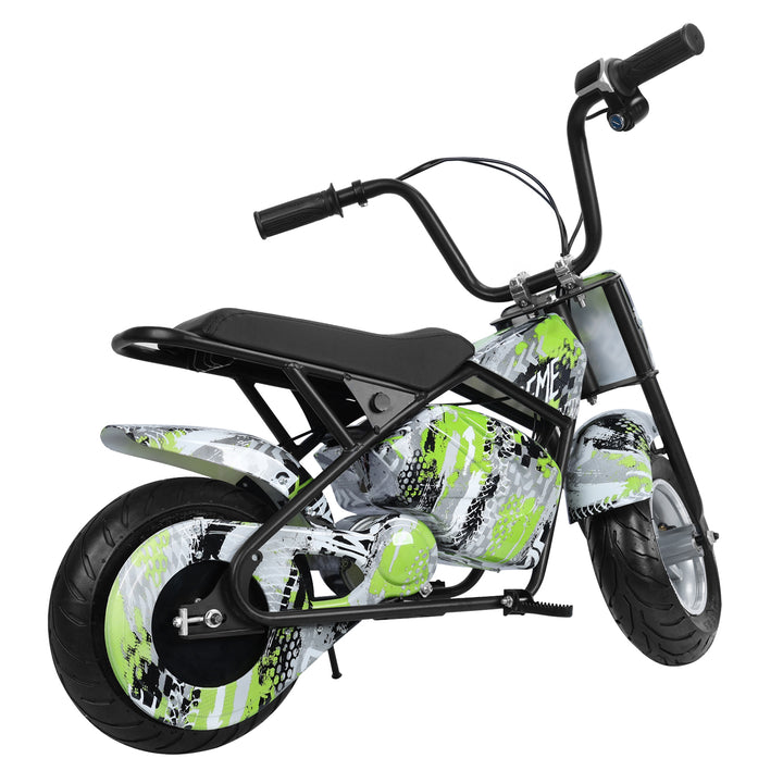 24V Kids Electric Dirt Bike 250W Off-Road Bike Motocross Powerful Motorcycle with 13.67MPH Fast Speed Rubber Tires Twist Image 4