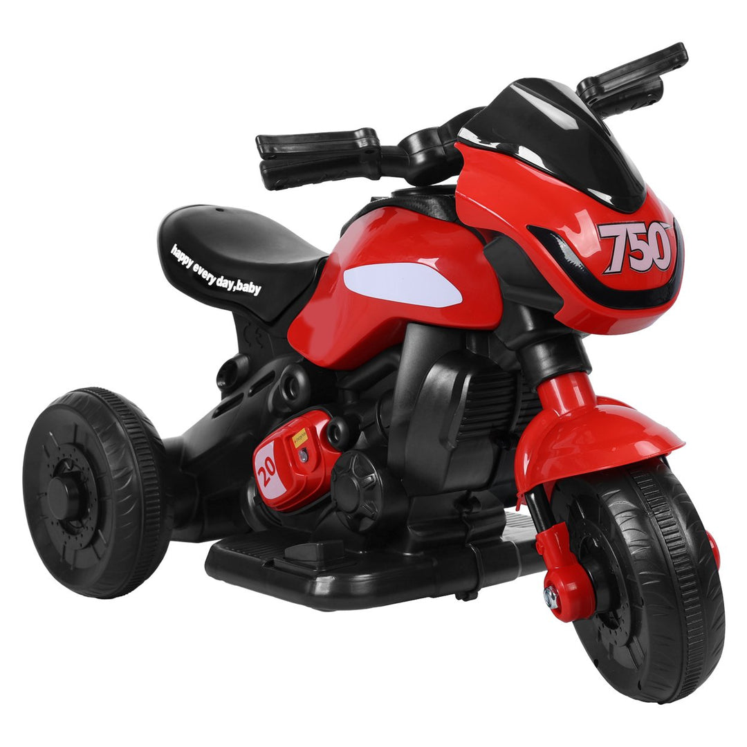 Kids Electric Motorcycle Ride-on Car Toy 3-Wheel Battery Powered Motorbike for Kids 1-6 Years Old Bluetooth-compatible Image 3