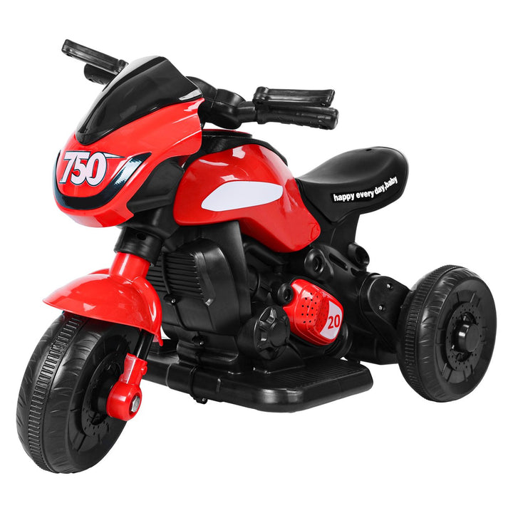 Kids Electric Motorcycle Ride-on Car Toy 3-Wheel Battery Powered Motorbike for Kids 1-6 Years Old Bluetooth-compatible Image 4