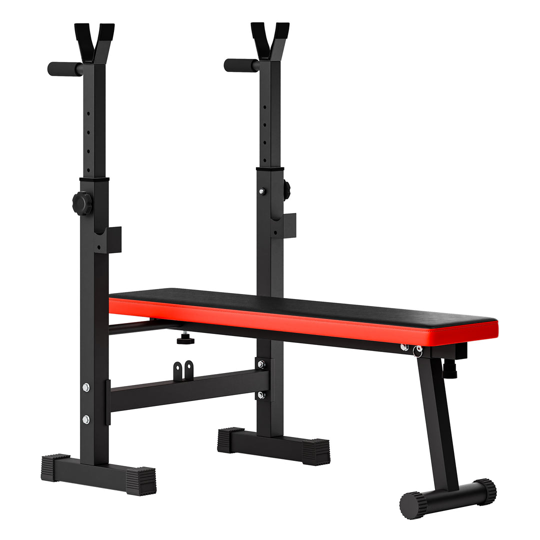 Bench Press Rack Adjustable Weight Bench with Barbell Rack Weight Lifting Bench Press for Home Gym Strength Training Image 4