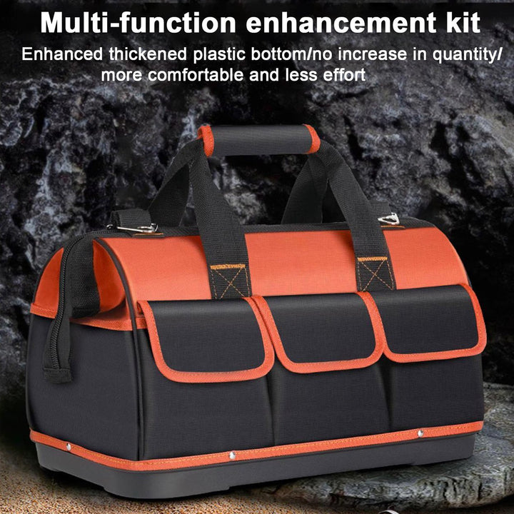 Portable Tool Box Organizer Storage Bag Large Capacity Waterproof Fabric Tactical Tote Bag with Adjustable Shoulder Image 4