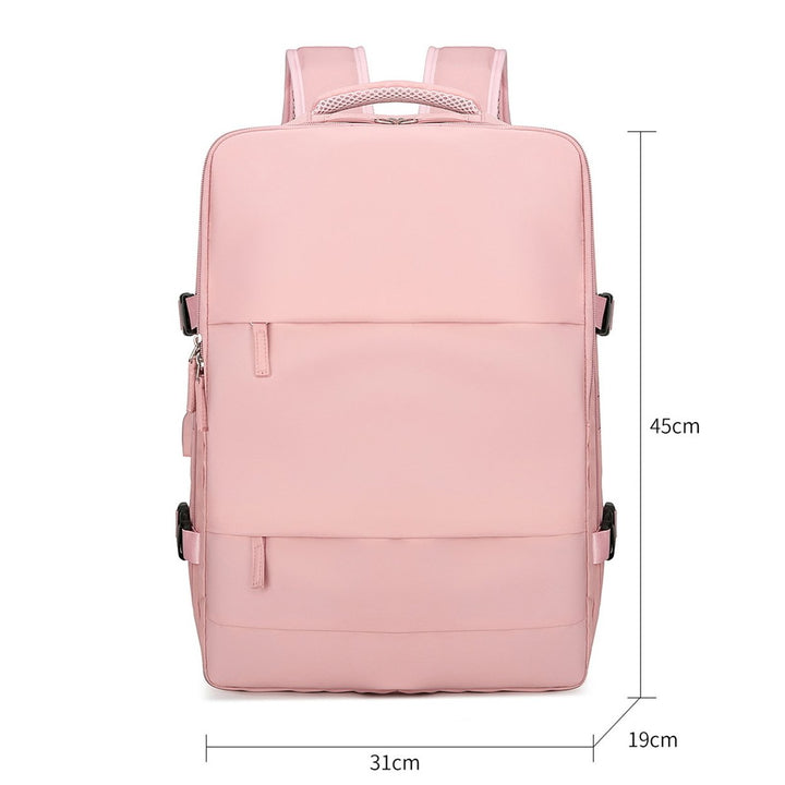 Travel Backpack Large Capacity Laptop Bag Schoolbag Multi Pockets Breathable Shoulder Strap Waterproof College Backpack Image 10