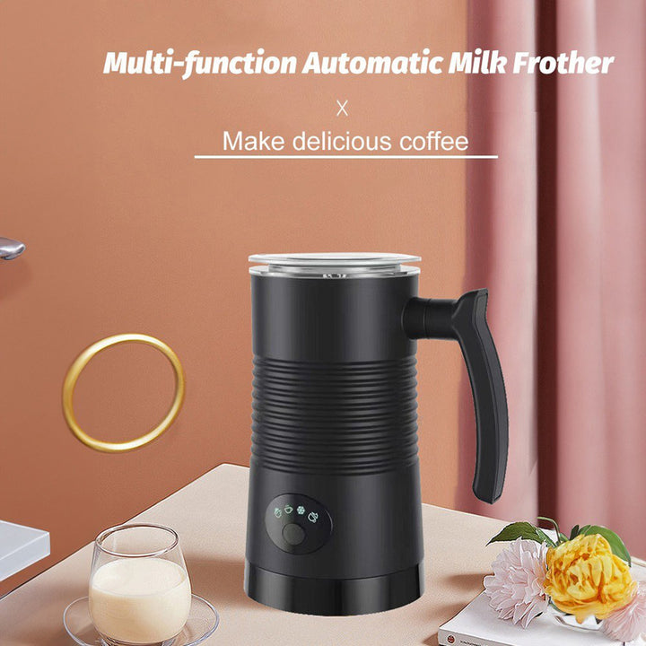 Electric Milk Frother Automatic Warm Cold Foam Maker Low Noise Dishwasher Safe Easy to Clean Coffee Hot Chocolate Maker Image 4