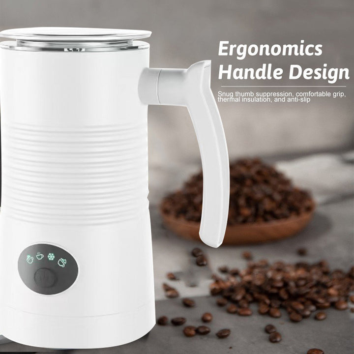 Electric Milk Frother Automatic Warm Cold Foam Maker Low Noise Dishwasher Safe Easy to Clean Coffee Hot Chocolate Maker Image 11