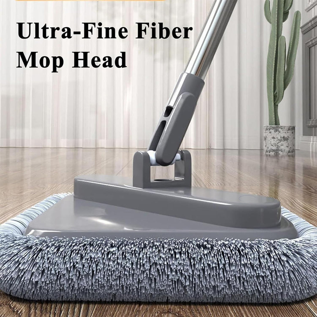 Spin Mop with Bucket 360 Degree Rotatable Self Wash Square Mop Clean/Dirty Water Separation Adjustable Handle Mops for Image 11