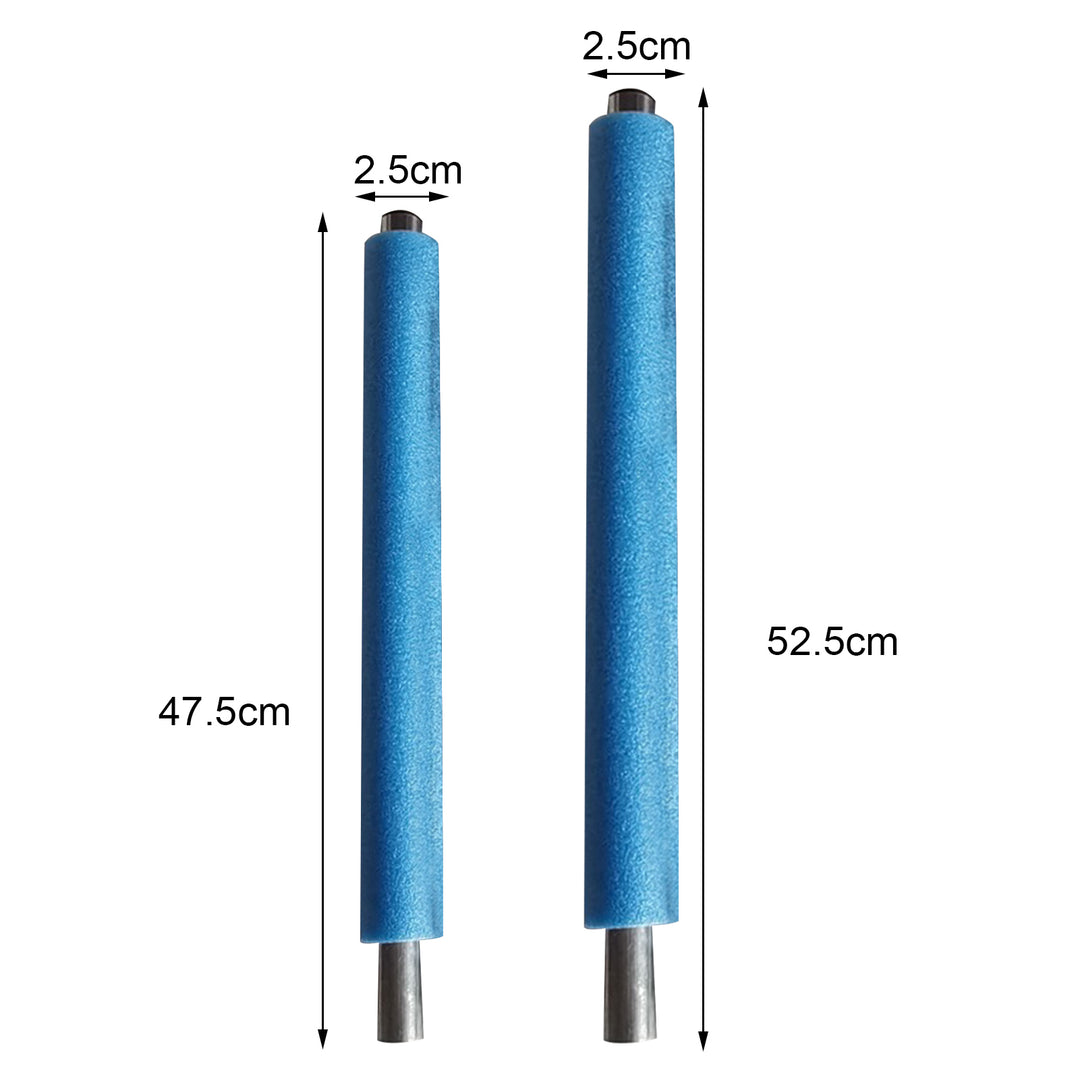 4Pcs 1.76/1.96M Trampoline Pole Anti-collision Trampoline Steel Tube Enclosure Foam Upright Rod Universal Trampoline Image 6