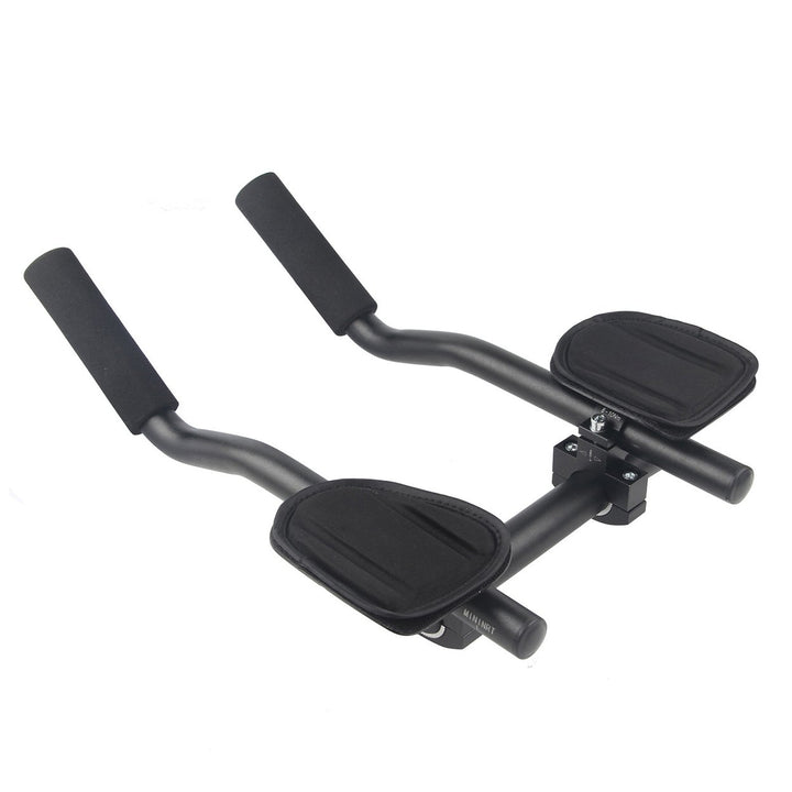 Bike Rest Handlebar High Strength Aluminium Alloy Thick Sponge Arm Cushion Cycling Bicycle Relaxation Handle Bar MTB Image 2