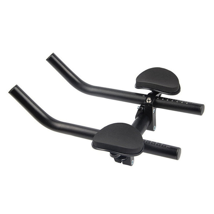 Bike Rest Handlebar High Strength Aluminium Alloy Thick Sponge Arm Cushion Cycling Bicycle Relaxation Handle Bar MTB Image 1