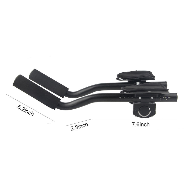 Bike Rest Handlebar High Strength Aluminium Alloy Thick Sponge Arm Cushion Cycling Bicycle Relaxation Handle Bar MTB Image 8