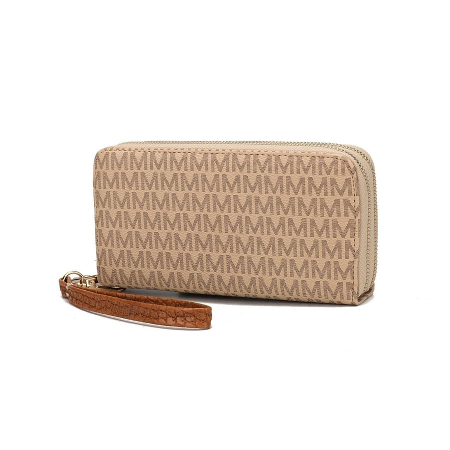 MKF Collection Noemy Handbag Multi-Compartments M Signature Wristlet -Wallet by Mia K. Image 1