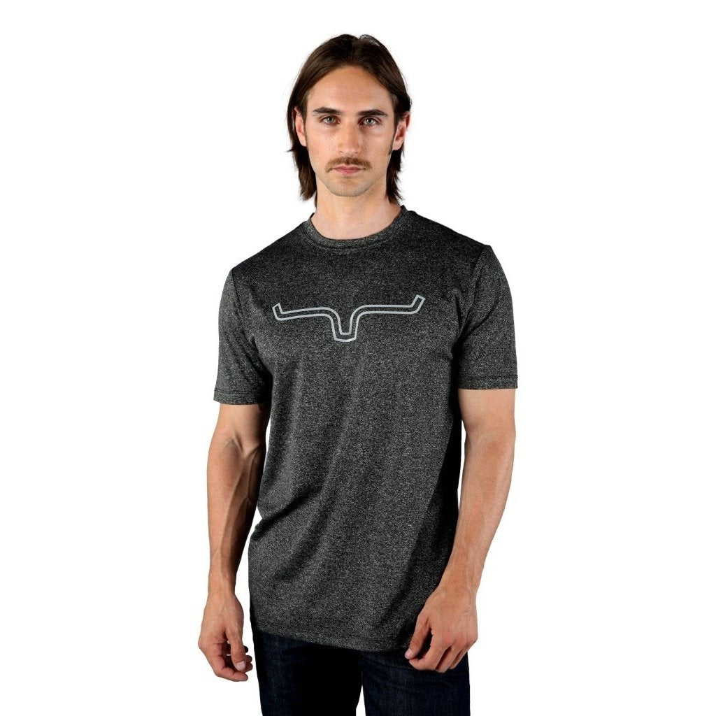 Kimes Ranch Western Shirt Mens S/S Outlier Tech Logo Tee MSH0000001 Image 1