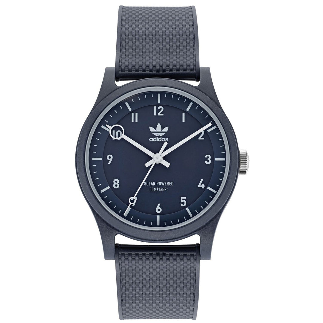 Adidas Originals Street Project One Navy Blue Dial Quartz Watch AOST22043 Image 1