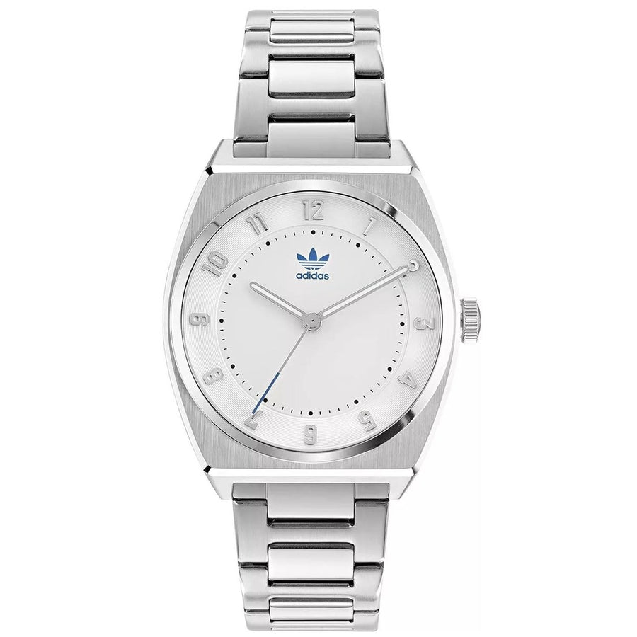 Adidas Originals Style Code One Mens Watch Stainless Steel White Dial AOSY22025 Image 1