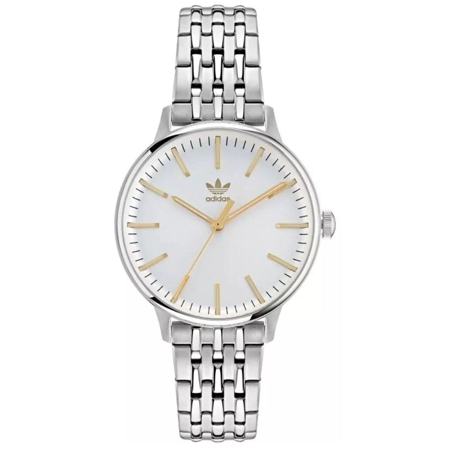 Adidas Originals Womens White Dial Watch Stainless Steel AOSY22065 Waterproof Image 1