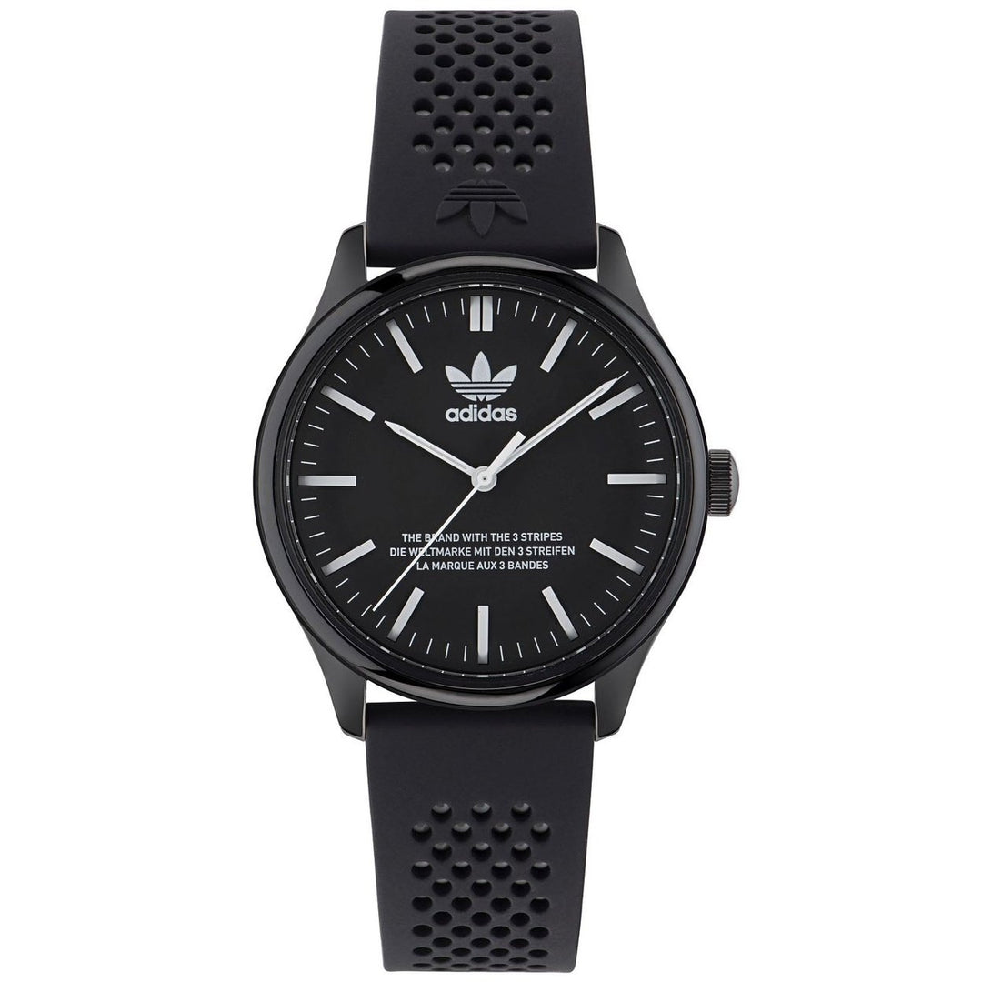 Adidas Originals Code One Ceramic Black Dial Watch AOSY23031 Waterproof 50m Image 1