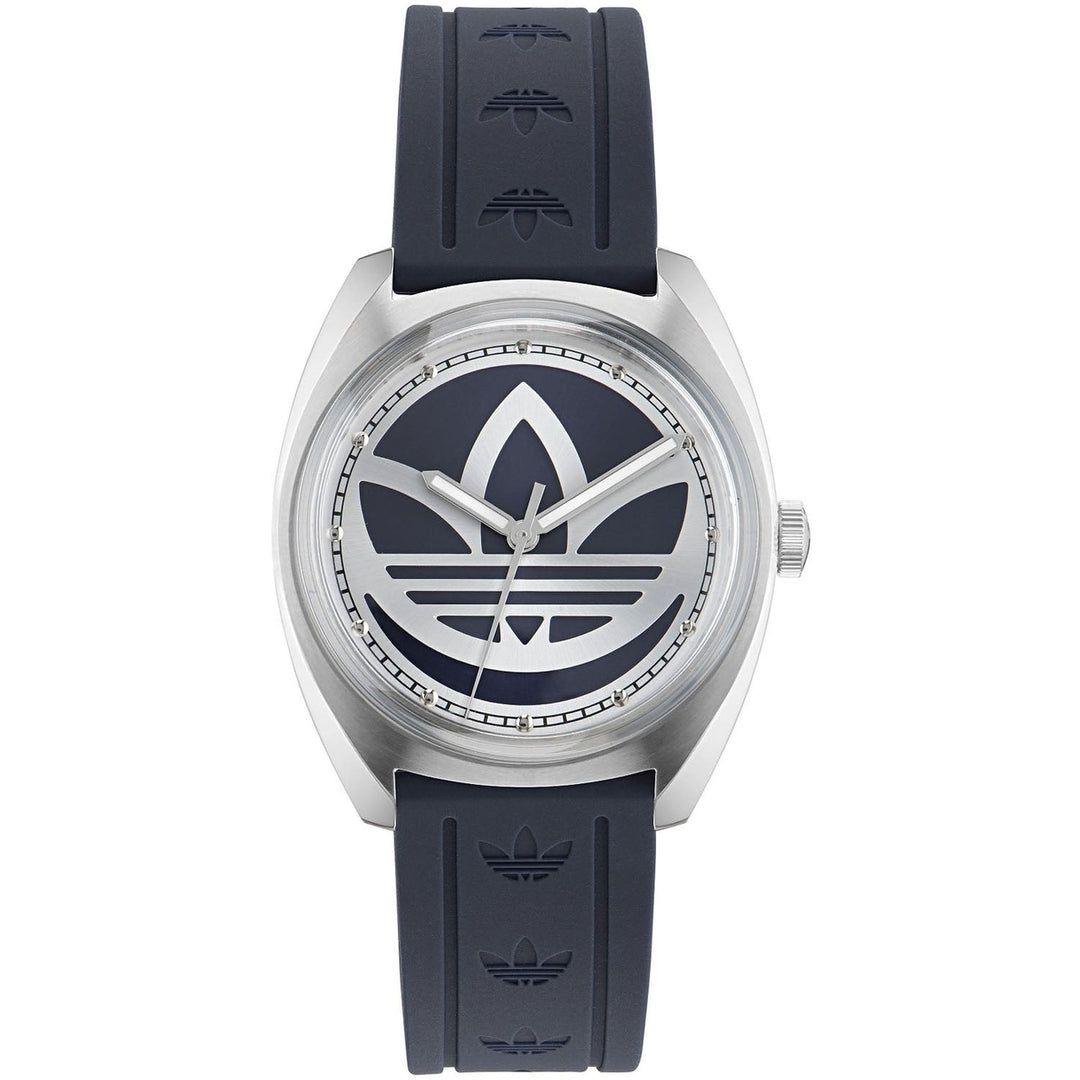 Adidas Mens Originals Fashion One Navy Blue Dial Quartz Watch AOFH23014 Image 1