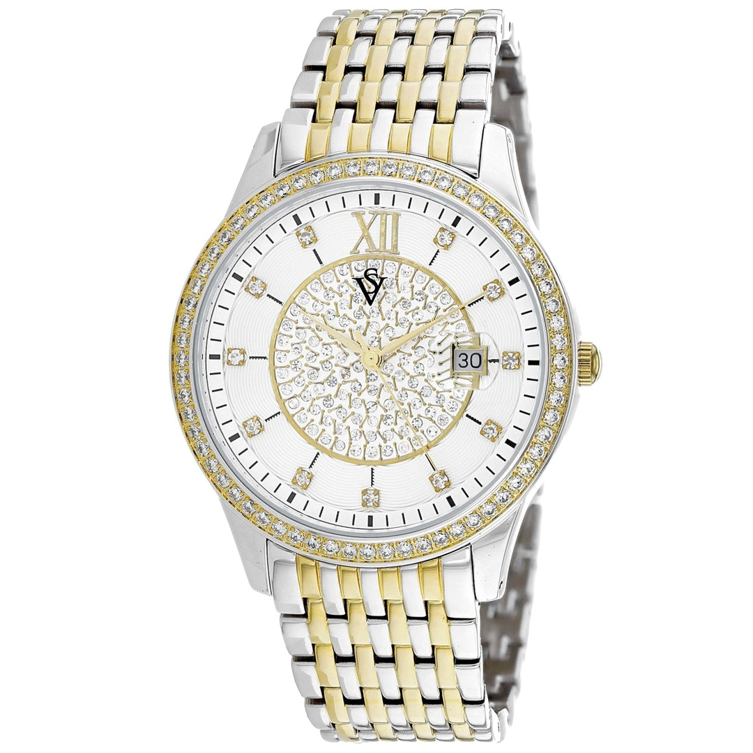 Christian Van Sant Carla Womens Watch White Dial CV0481 Stainless Steel 30m Waterproof Image 1