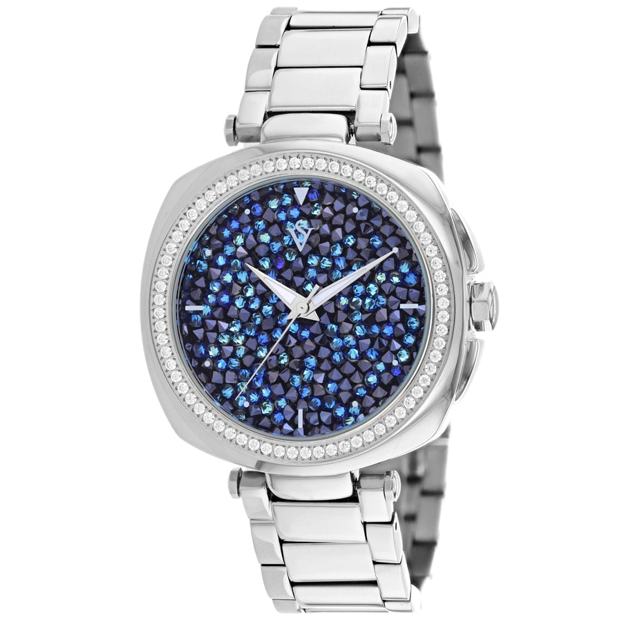 Christian Van Sant Womens Watch CV0490 Blue Dial Stainless Steel 30m Water Resistant Image 1