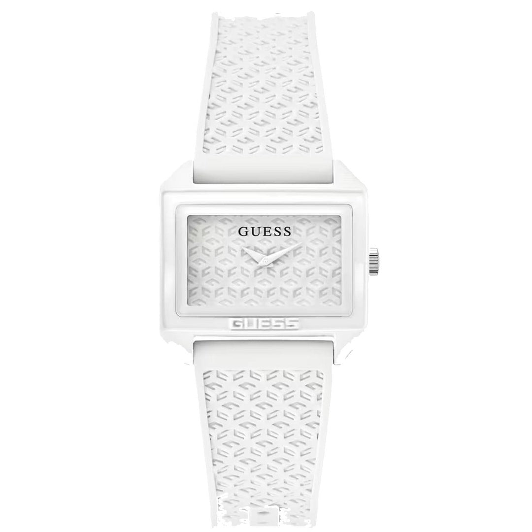 Guess Womens Classic White Dial Watch - GW0677L1 Image 1