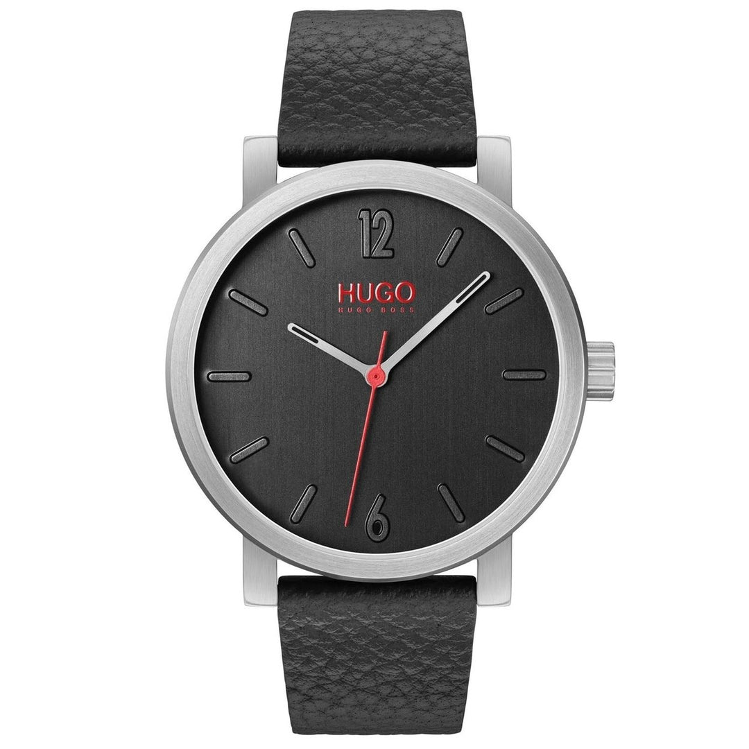 Hugo Boss Mens RASE Black Dial Watch - 1530115 Image 1