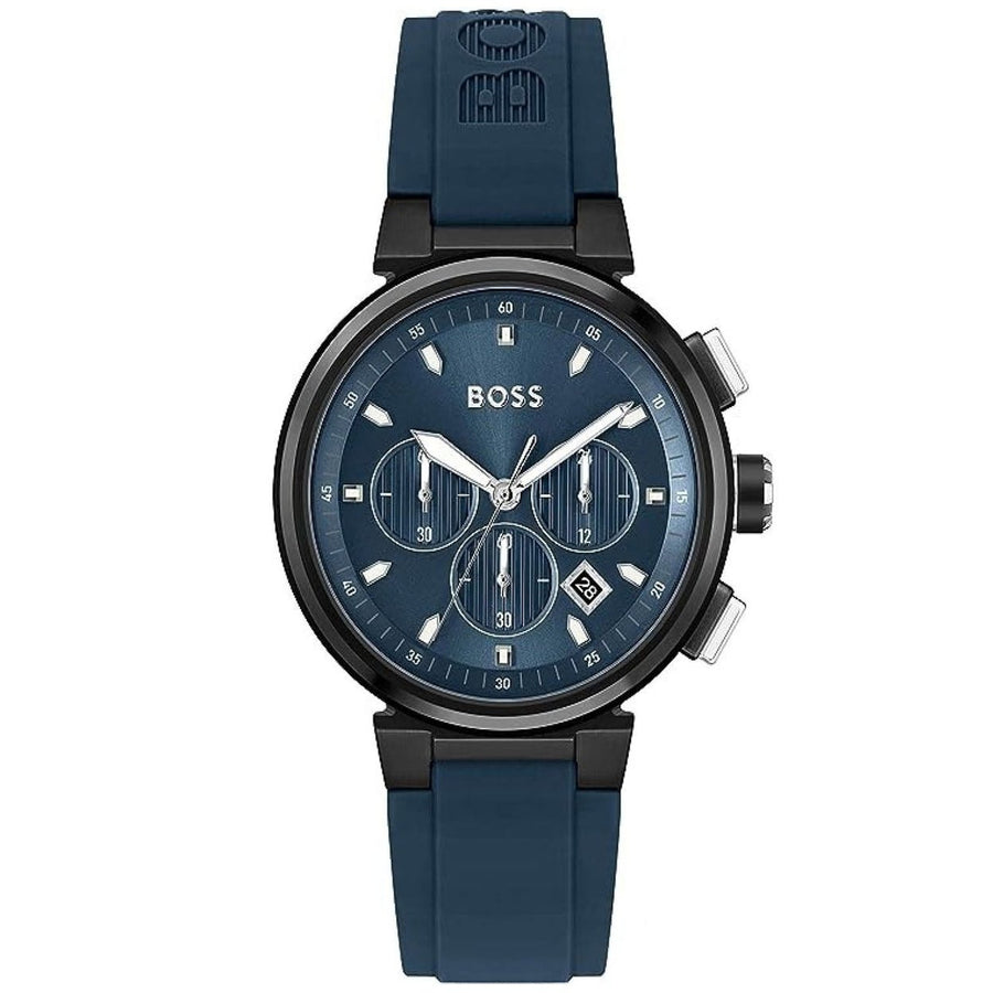 Hugo Boss Mens One Blue Dial Watch - 1513998 Image 1