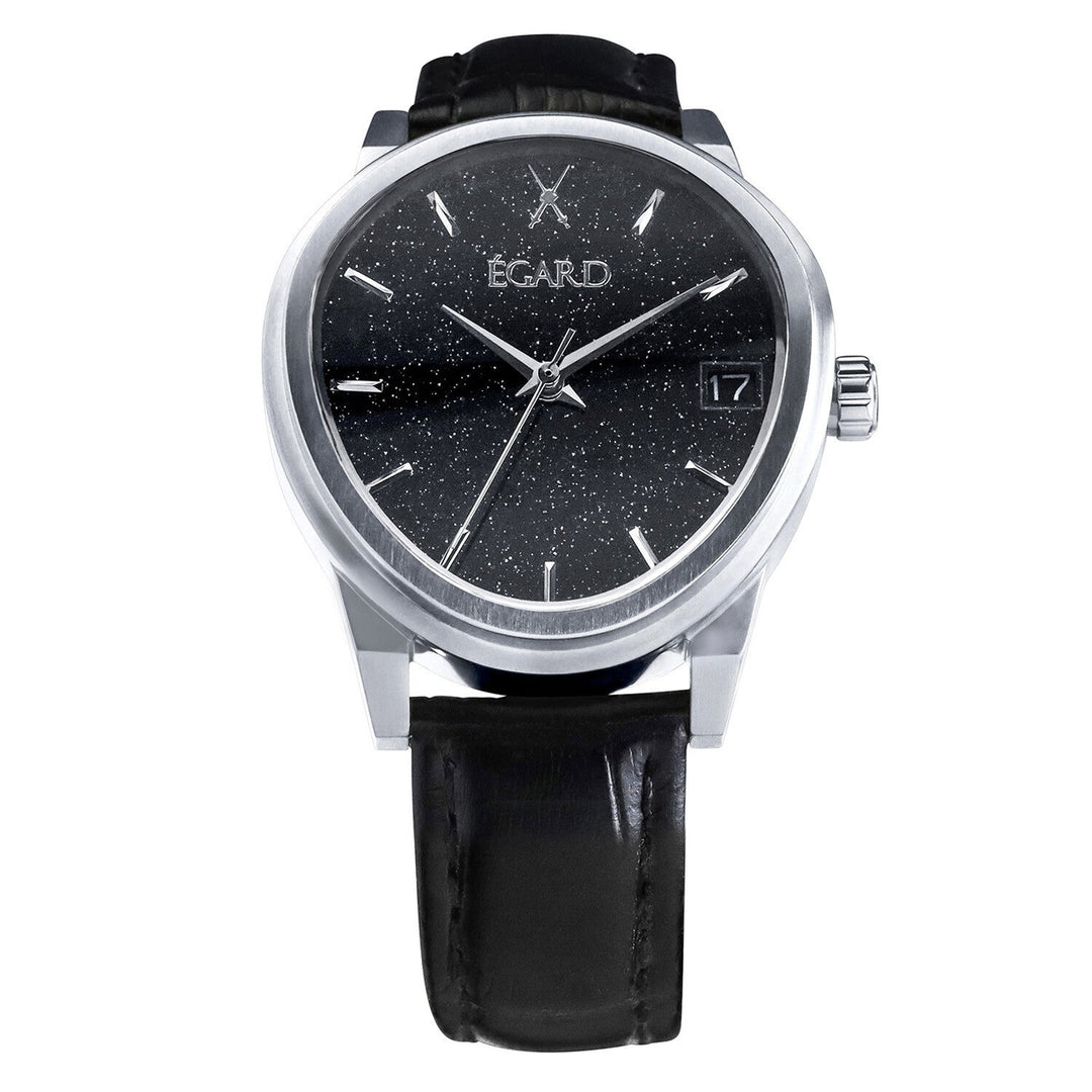 Egard Dali F2 Womens Silver Automatic Watch Black Dial WCH-5073G0H213 Image 1