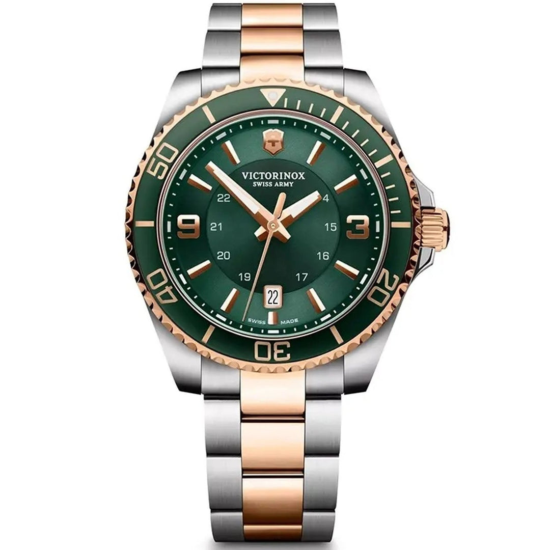 Victorinox Mens Maverick Large Green Dial Watch - 242008 Image 1