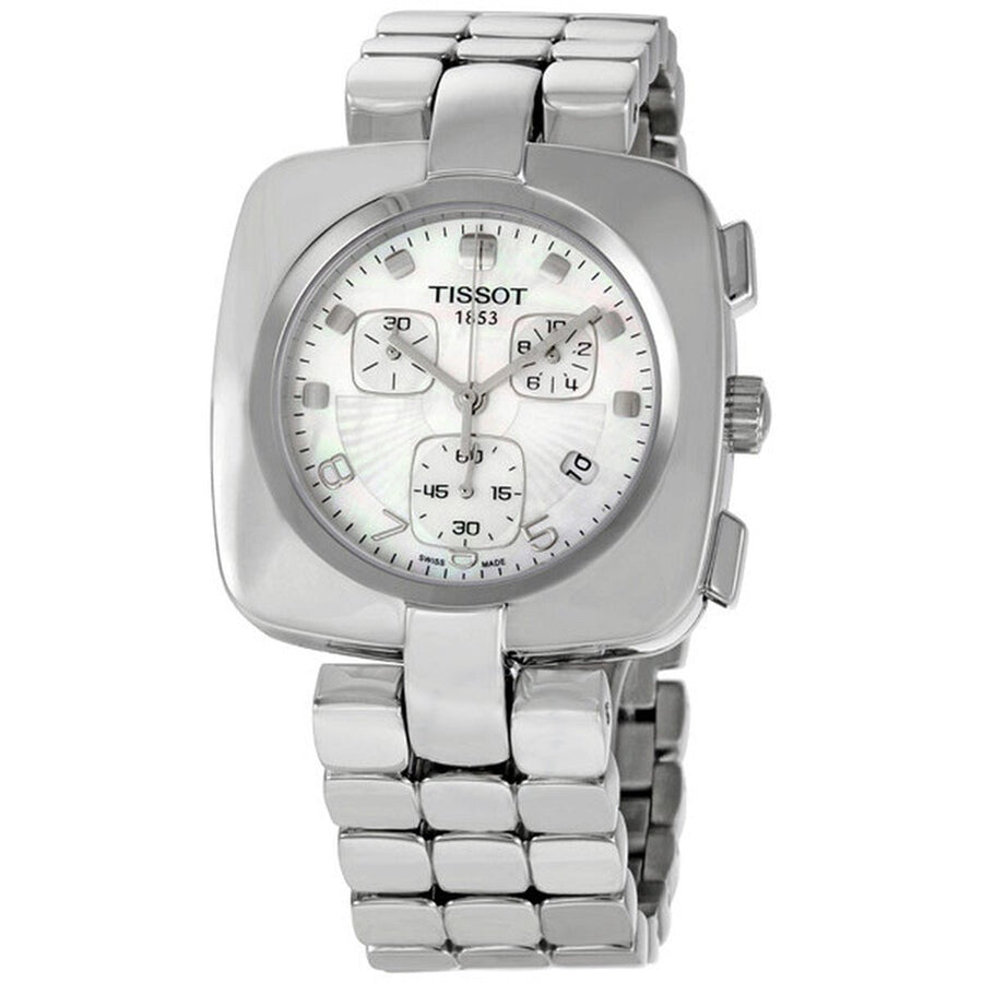 Tissot Womens Odaci-T Mother of Pearl Dial Quartz Watch T0203171111700 Image 1