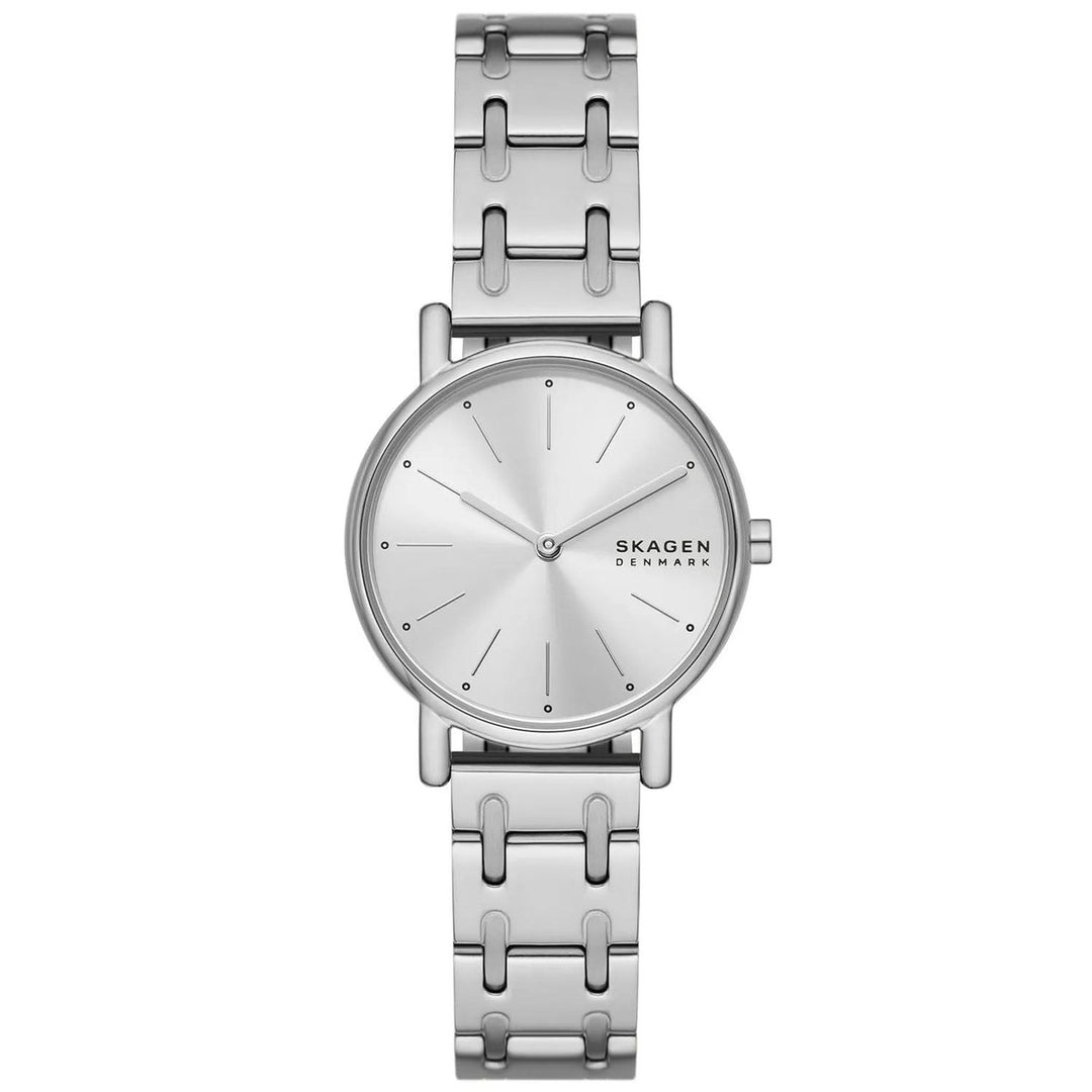 Skagen Womens Signatur Lille Silver Dial Watch SKW3123 Stainless Steel Bracelet Image 1