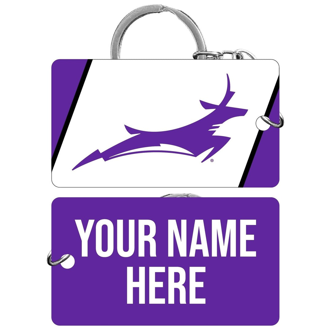 Grand Canyon University Lopes Customizable Acrylic Keychain 1.5" x 2.75" Officially Licensed Collegiate Product Image 1