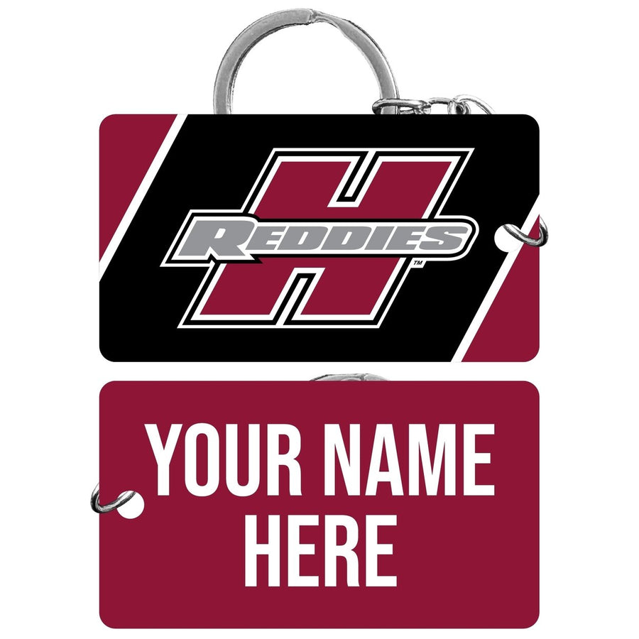 Henderson State Reddies Customizable Acrylic Keychain 1.5" x 2.75" Officially Licensed Collegiate Product Image 1