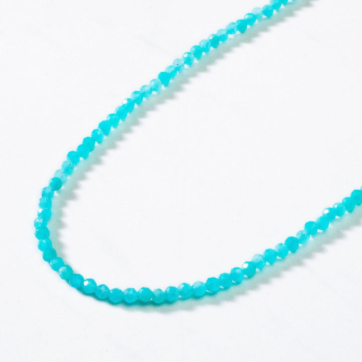 Amazonite Faceted Necklace Image 1