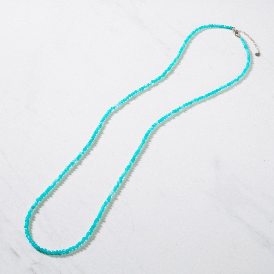 Amazonite Faceted Necklace Image 6