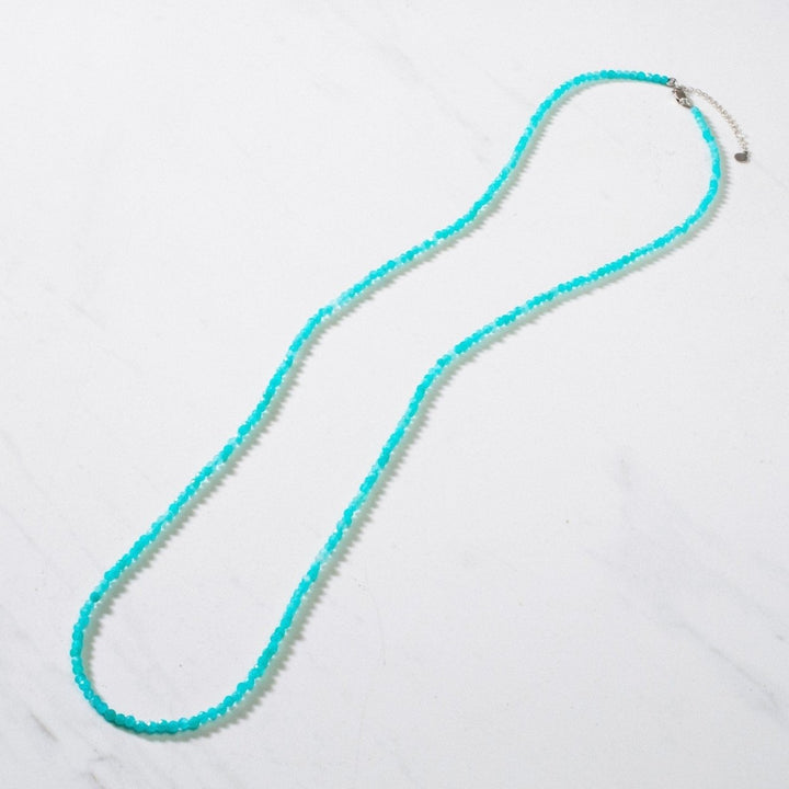 Amazonite Faceted Necklace Image 6