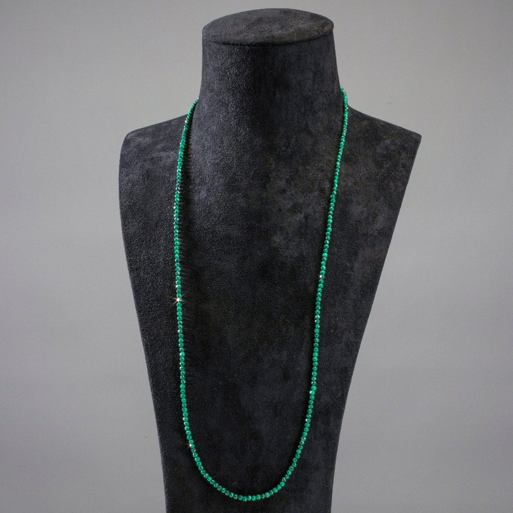 Malachite Faceted Necklace Image 2