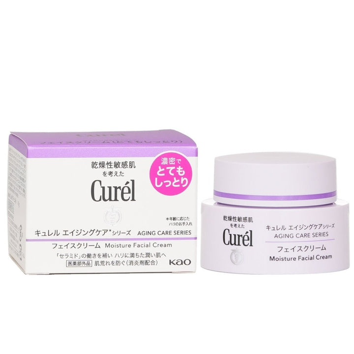 Curel Aging Care Moisture Facial Cream 40g Image 2