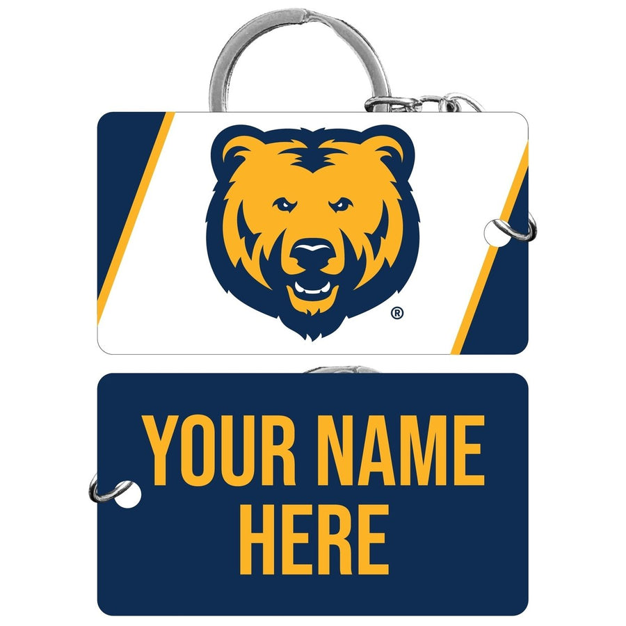 Northern Colorado Bears Customizable Acrylic Keychain 1.5" x 2.75" Officially Licensed Collegiate Product Image 1