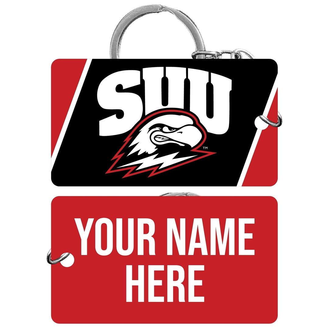 Southern Utah University Customizable Acrylic Keychain 1.5" x 2.75" Officially Licensed Collegiate Product Image 1