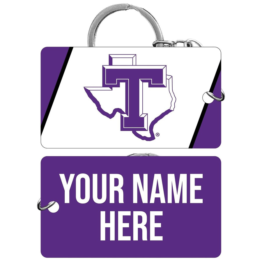 Tarleton State University Customizable Acrylic Keychain 1.5" x 2.75" Officially Licensed Collegiate Product Image 1