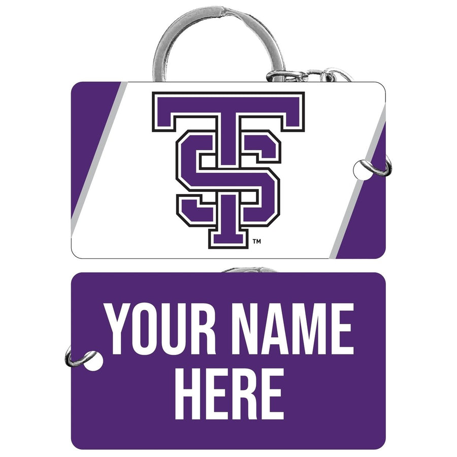 University of St. Thomas Customizable Acrylic Keychain 1.5" x 2.75" Officially Licensed Collegiate Product Image 1