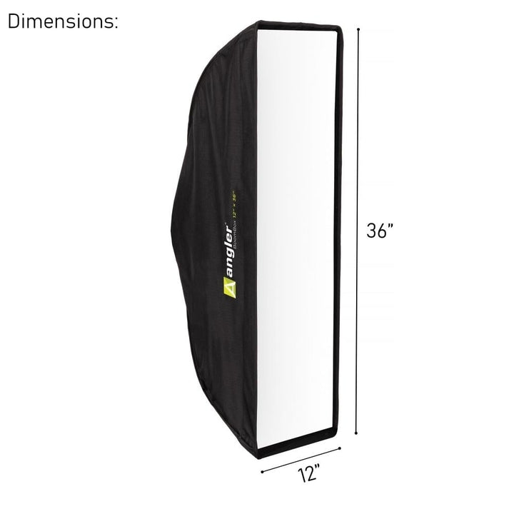 Angler BoomBox Strip Softbox (12 x 36") with Bowens Mount Versatile Lighting Solution for Monolights Strobes and LEDs Image 4