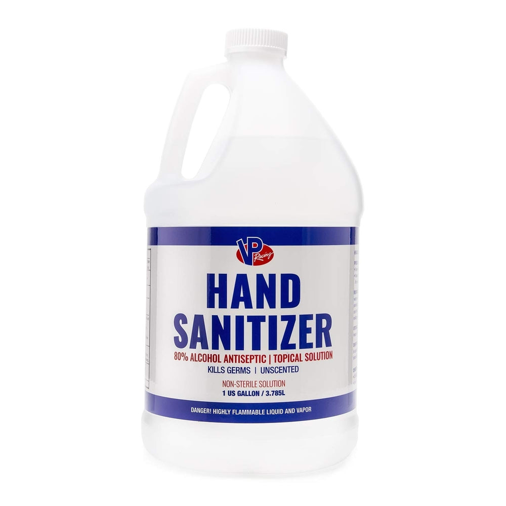 VP Racing Fuels Hand Sanitizer 80% Alcohol Antiseptic 1 Gallon Size Image 2