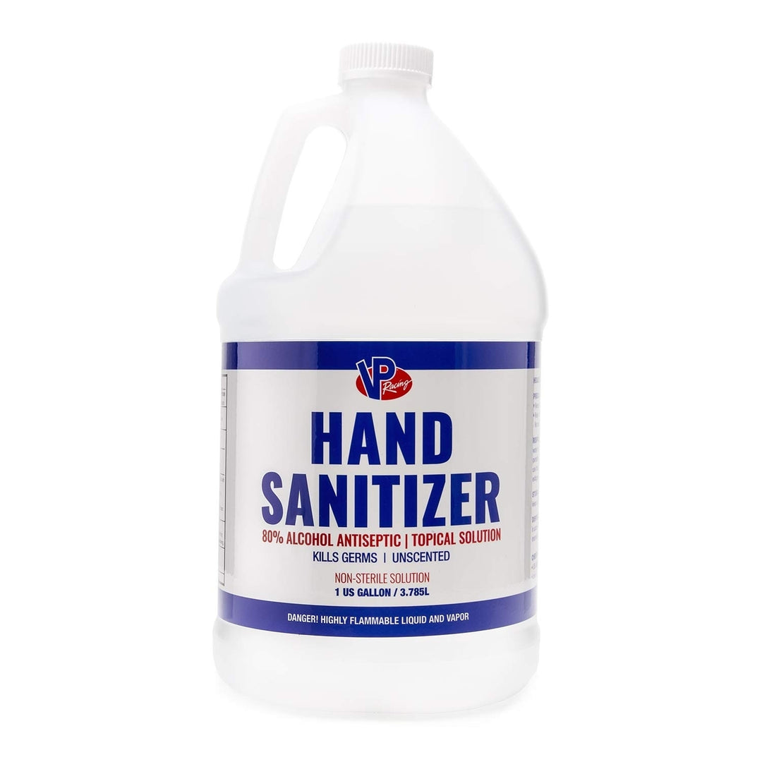 VP Racing Fuels Hand Sanitizer 80% Alcohol Antiseptic 1 Gallon Size Image 2