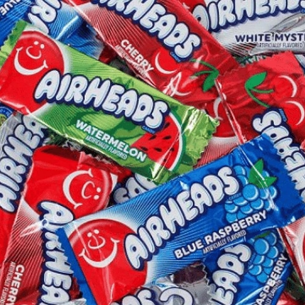 Airheads Mini Bulk Candy 6 Flavors 2lb Bag Shareable Sweet Treats Image 1