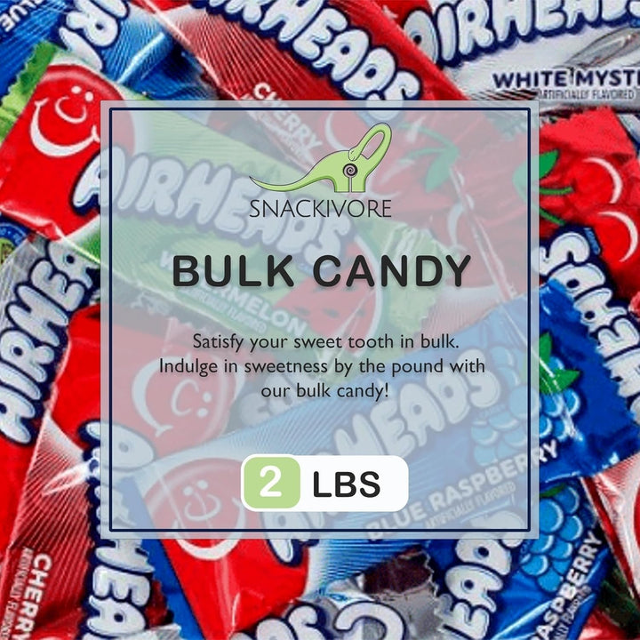 Airheads Mini Bulk Candy 6 Flavors 2lb Bag Shareable Sweet Treats Image 3